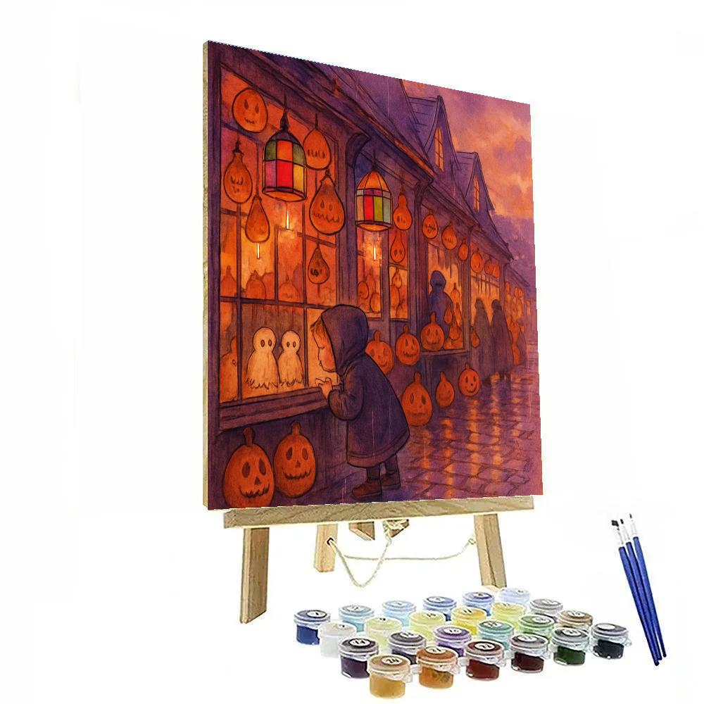 The Lanternwright’s Row Numbered painting kits