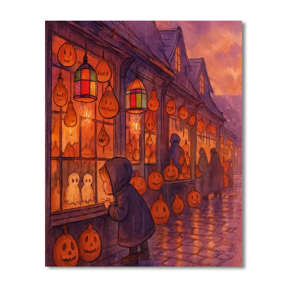 The Lanternwright’s Row Numbered painting kits