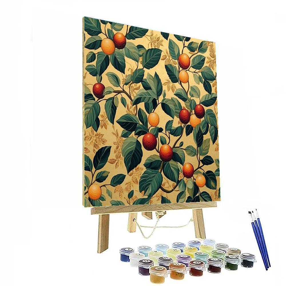 Klimt Inspired Golden Orchard Paint by numbers kits