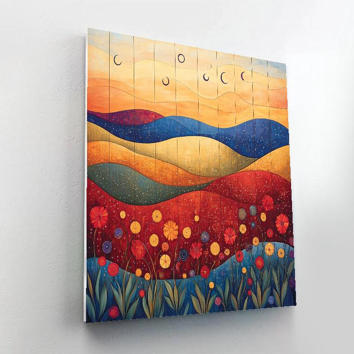 Paul Klee Inspired Celestial Garden Paint by numbers kits