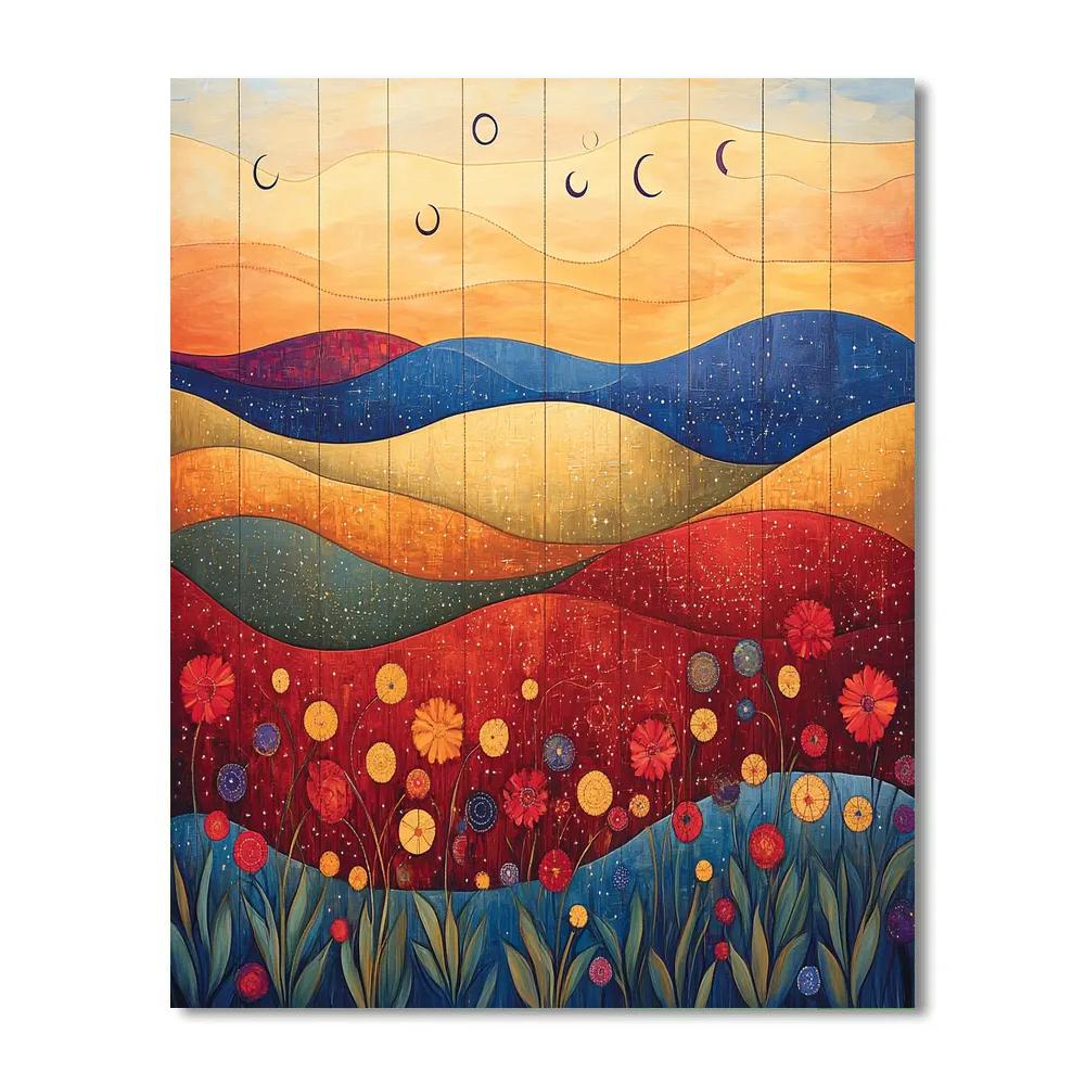 Paul Klee Inspired Celestial Garden Paint by numbers kits