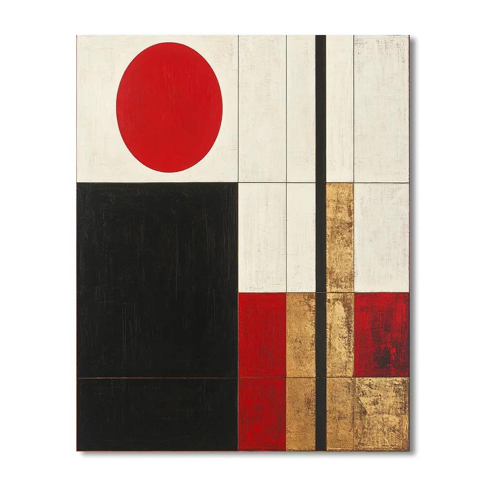Kazimir Malevich Inspired Celestial Suprematism Paint by numbers art