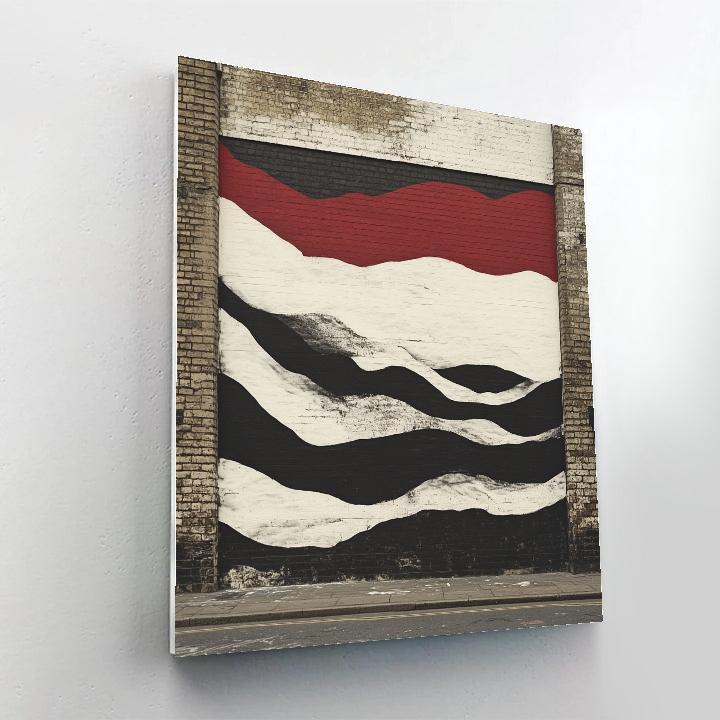 Banksy Inspired Environmentalism painting number kit