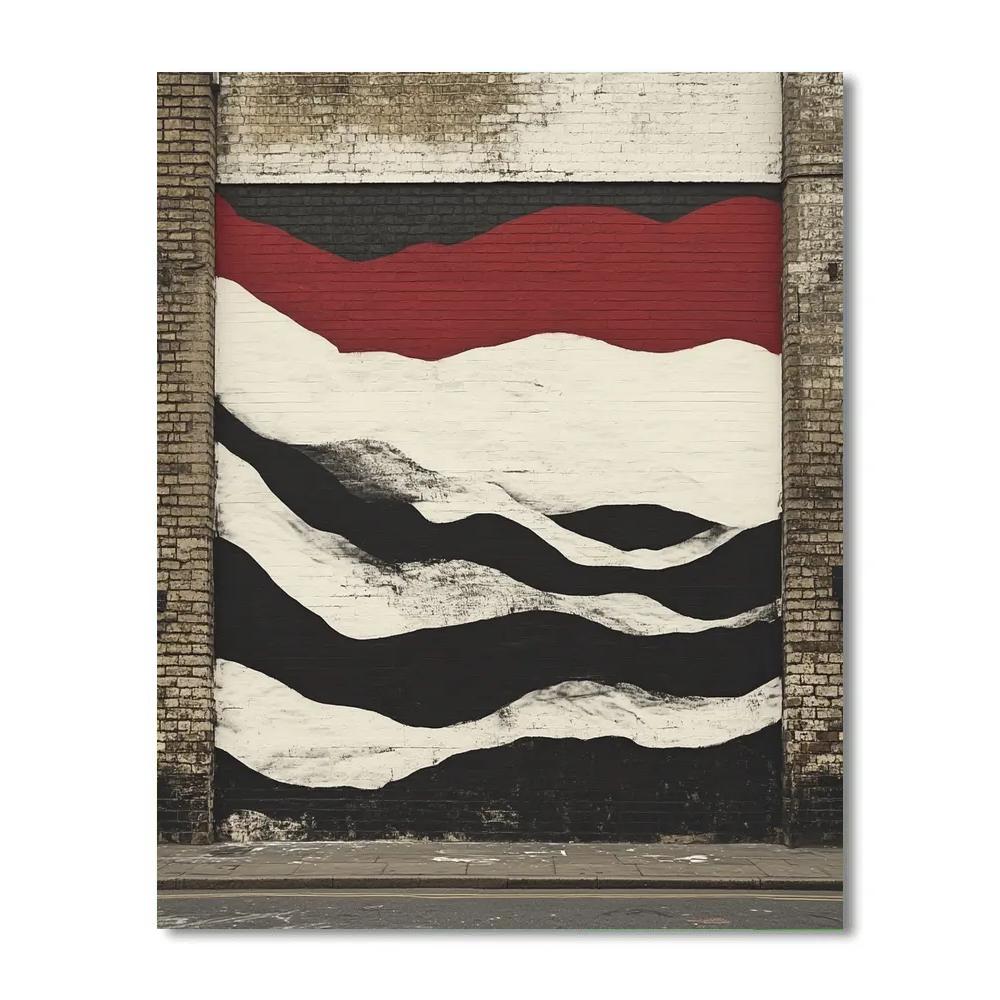 Banksy Inspired Environmentalism painting number kit