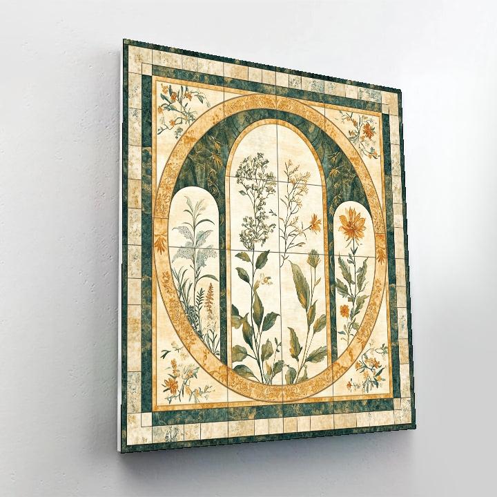 Alphonse Mucha Inspired Seasons Carousel Painting by numbers kit