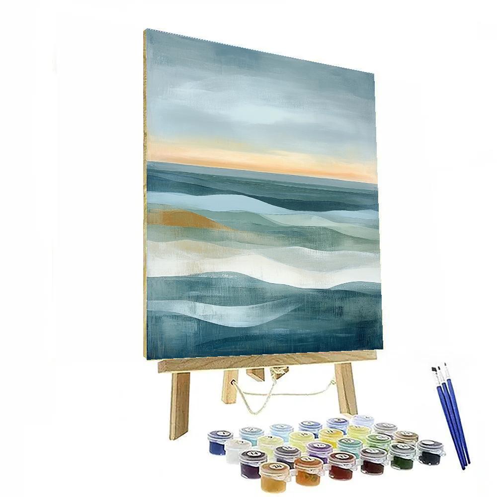 Max Ernst Inspired Ocean Of Memory Paint by numbers art