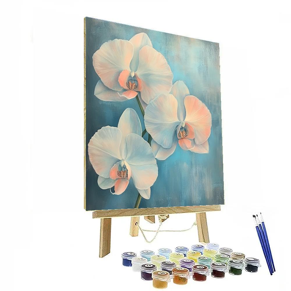Edgar Degas Inspired Orchid Breeze DIY paint by numbers