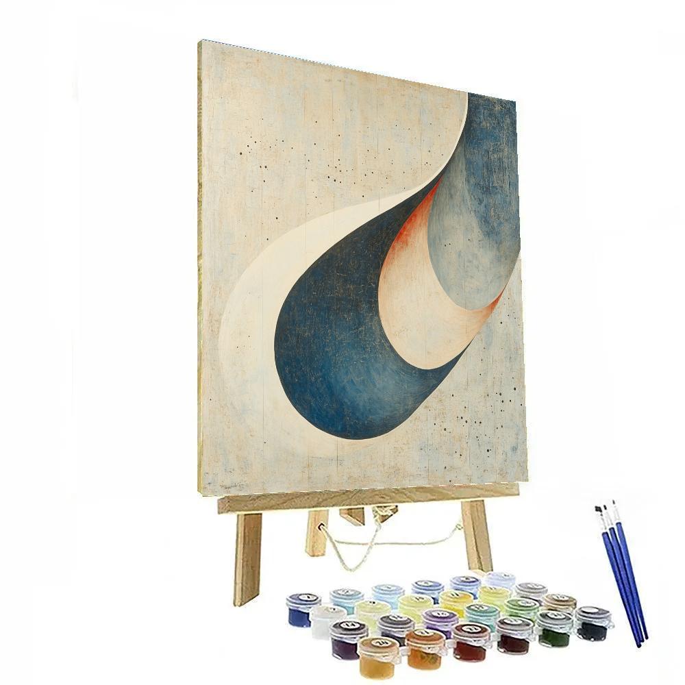 Michelangelo Inspired Comet Wake DIY paint by numbers