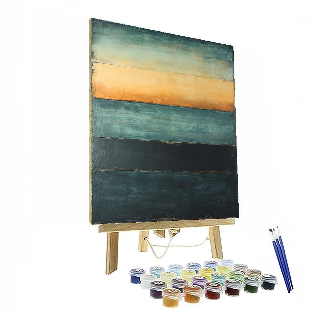 Mark Rothko Inspired Temporal Tide paint by number