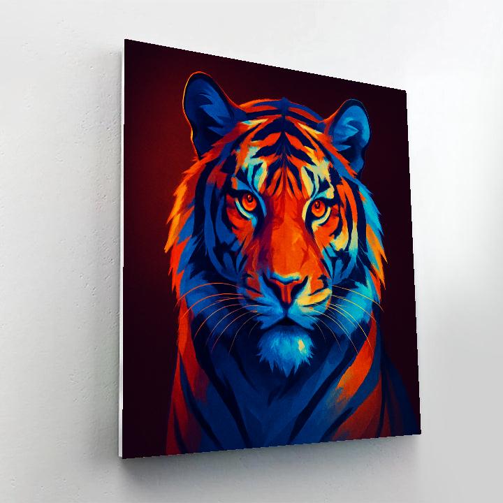 Chromatic Tiger Gaze Paint by numbers kits