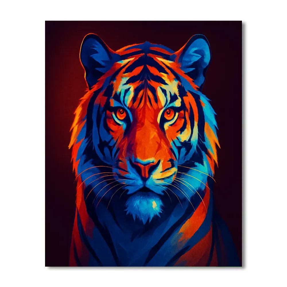 Chromatic Tiger Gaze Paint by numbers kits