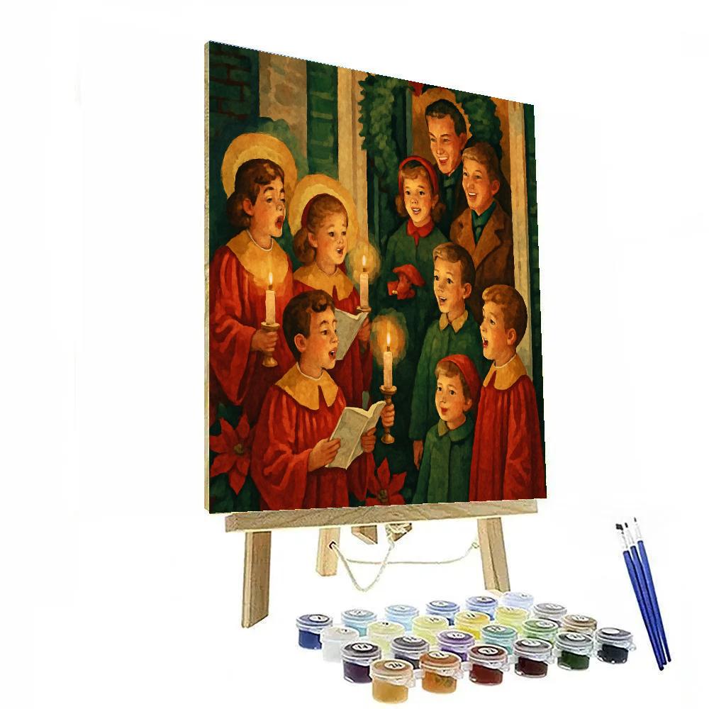 Candlelit Blessing Painting by numbers kit