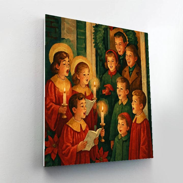 Candlelit Blessing Painting by numbers kit