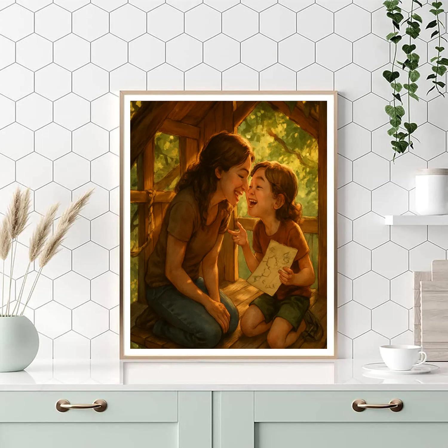 Treehouse Whisper Secrets paint by number