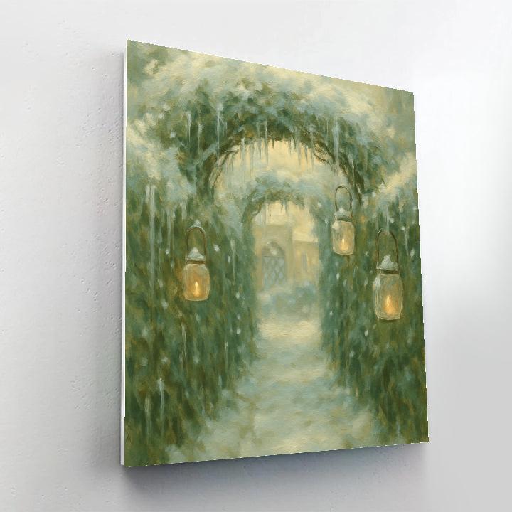 Icicle Garden Lane paint by color