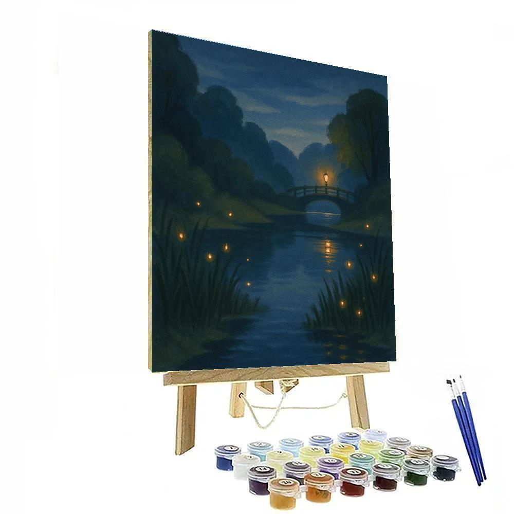 Hidden Glen Twilight paint by color