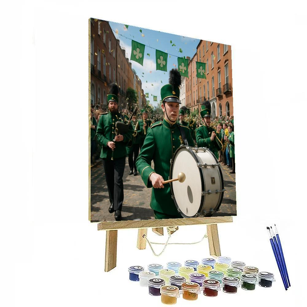 St Patricks Day Parade Dublin Numbered painting kits