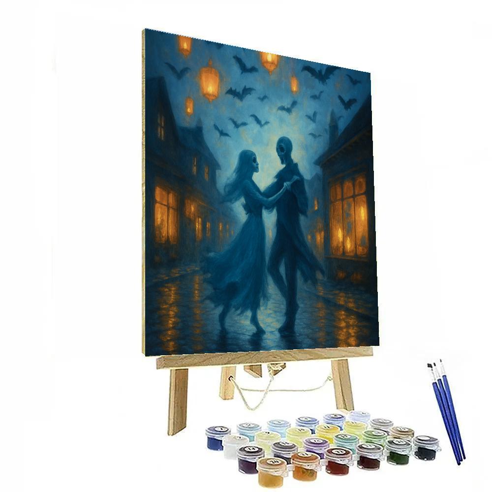 Cobblestone Lantern Waltz DIY paint by numbers