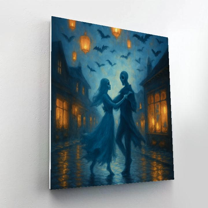 Cobblestone Lantern Waltz DIY paint by numbers