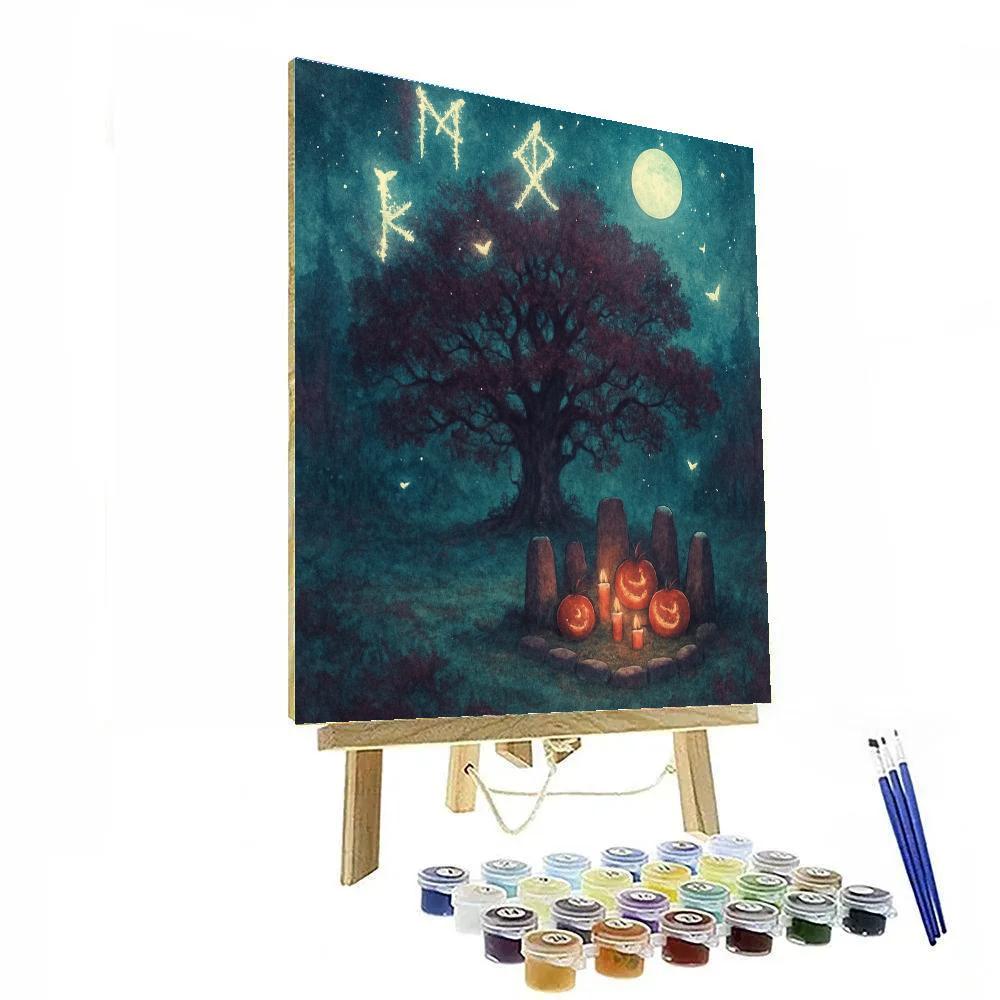 Mothlight Clearing painting number kit