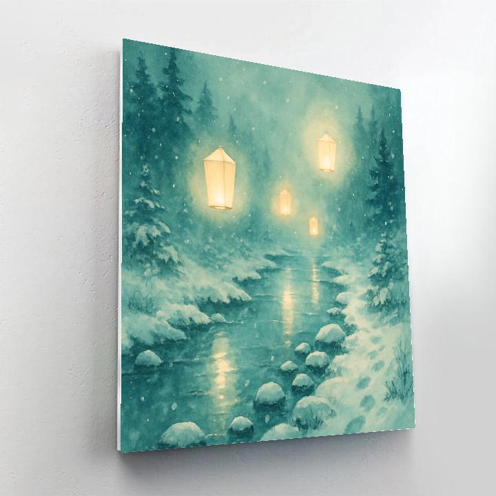 Lanterns Over Sugar Creek Paint by numbers kits