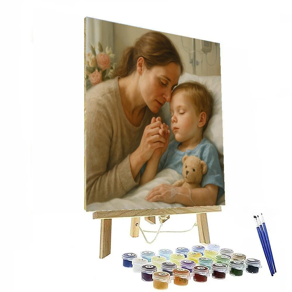 Hospital Recovery Comfort paint by numbers