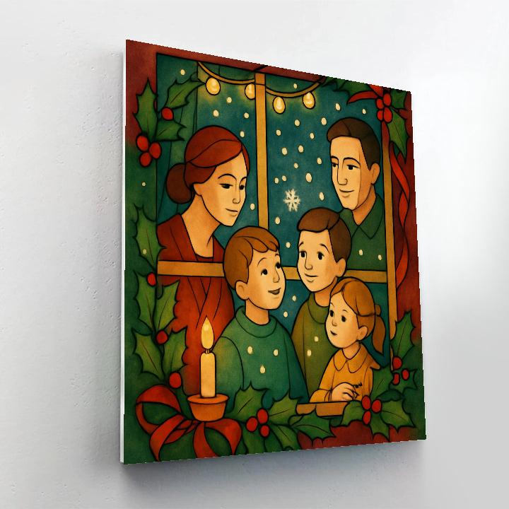 Window Of Wishes paint by color