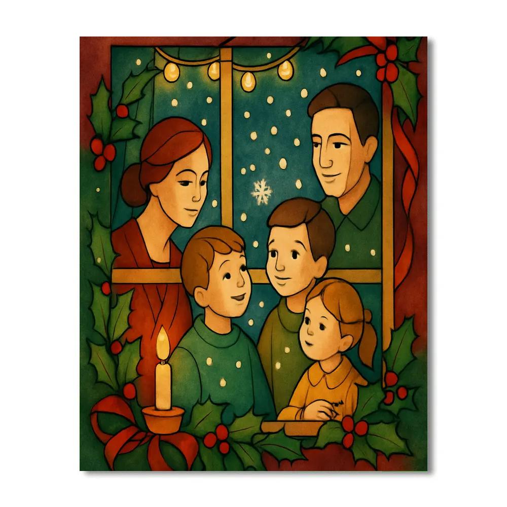 Window Of Wishes paint by color