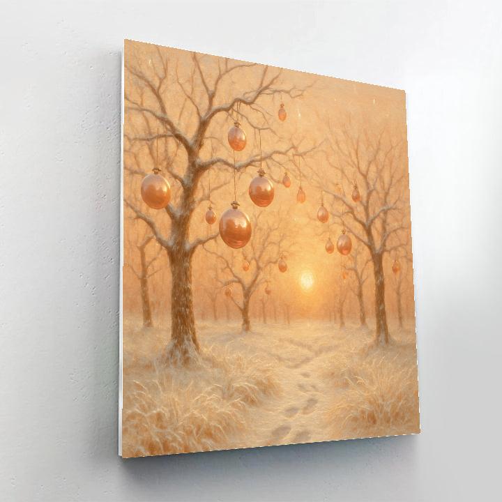 Ornament Orchard Dawn paint by numbers