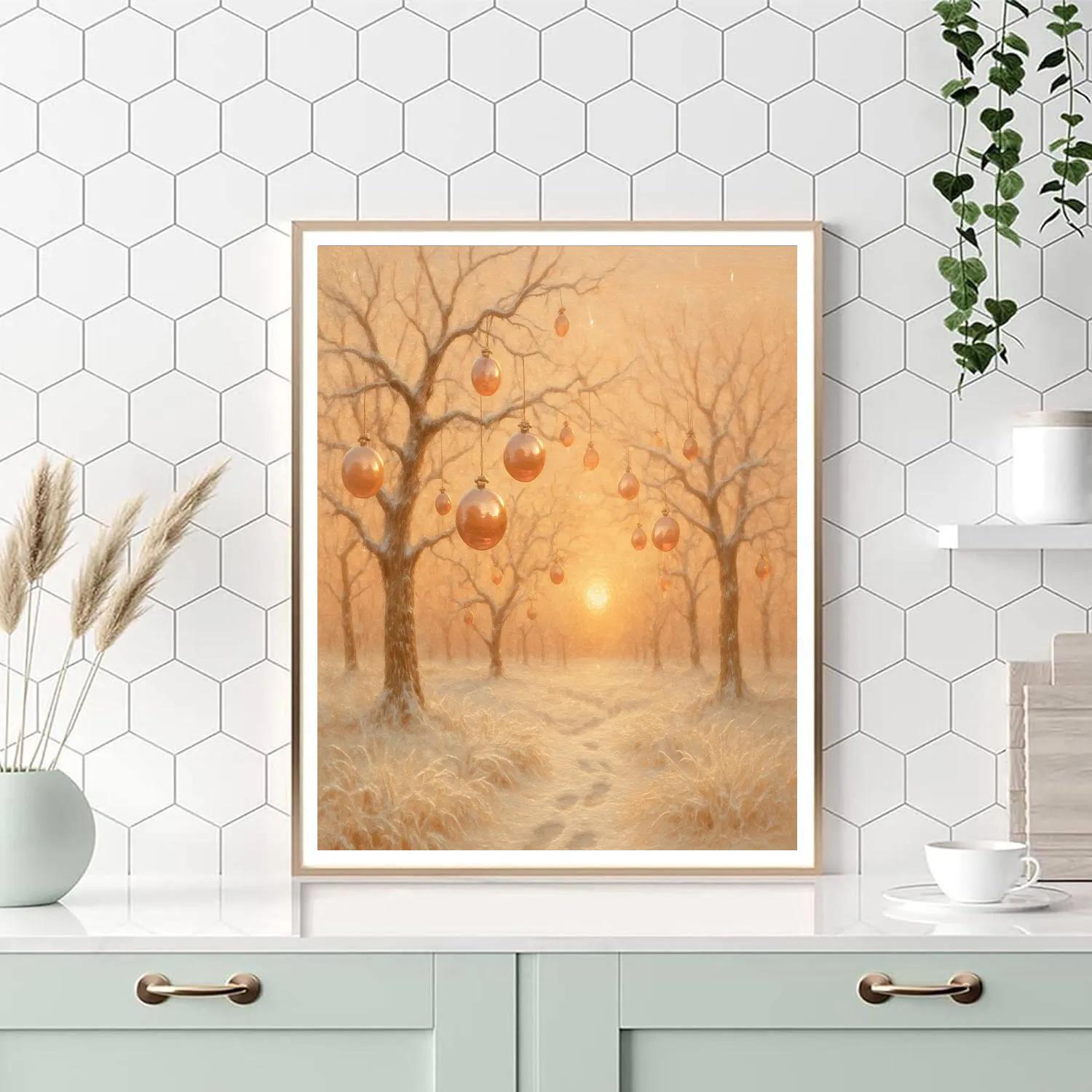 Ornament Orchard Dawn paint by numbers