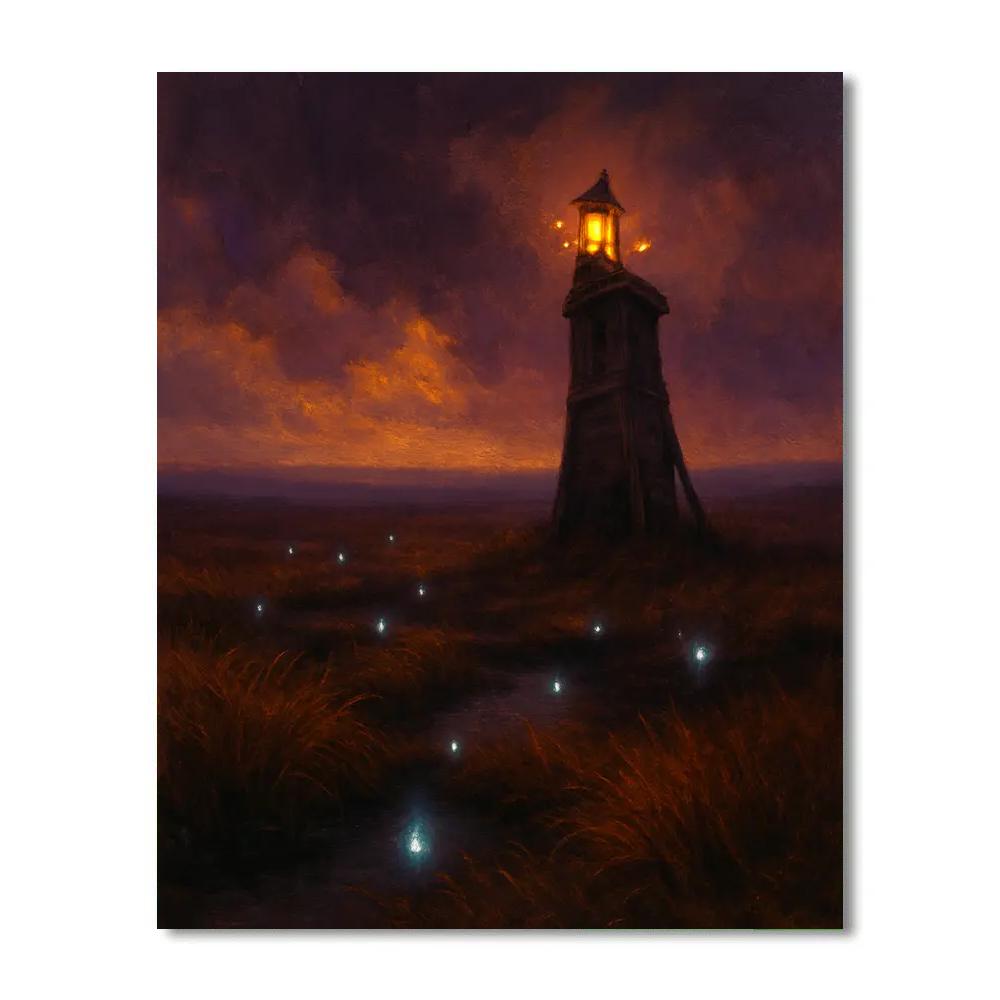 Ghostlight Moor paint by numbers