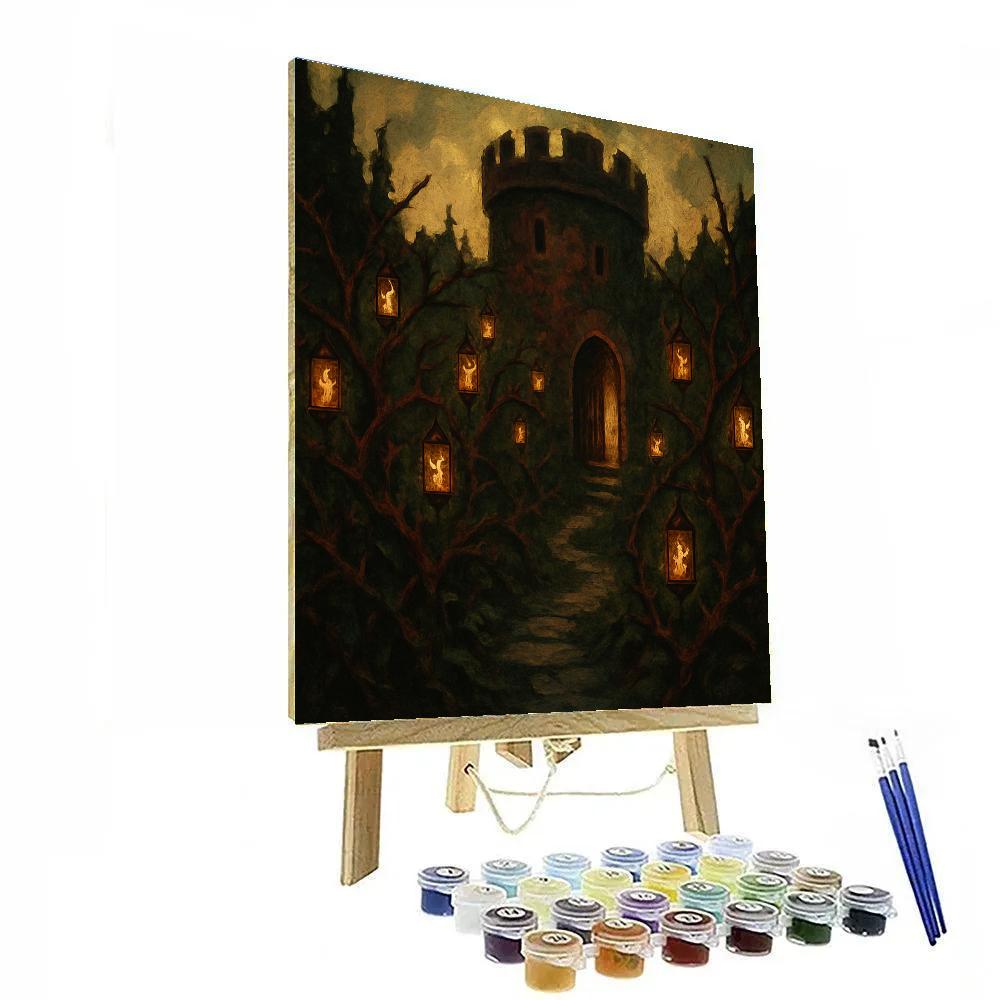 Thornridge Lantern Keep painting number kit