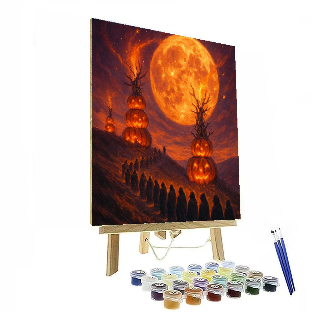 Hollow Hill Beacons paint by numbers