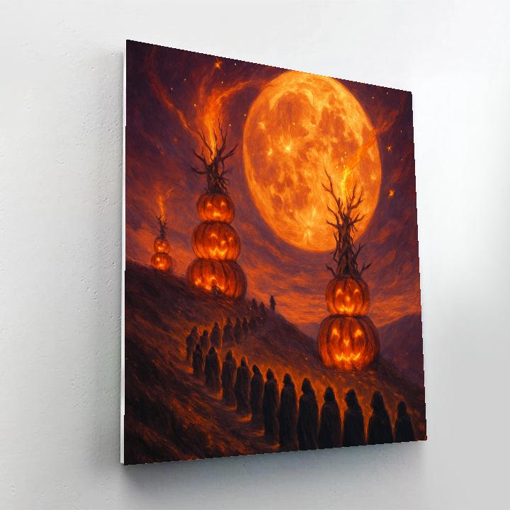 Hollow Hill Beacons paint by numbers