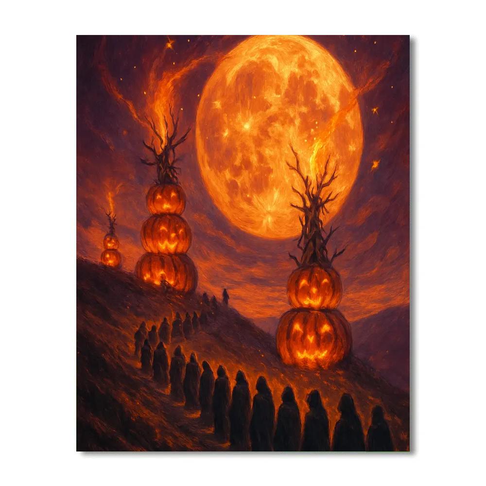 Hollow Hill Beacons paint by numbers
