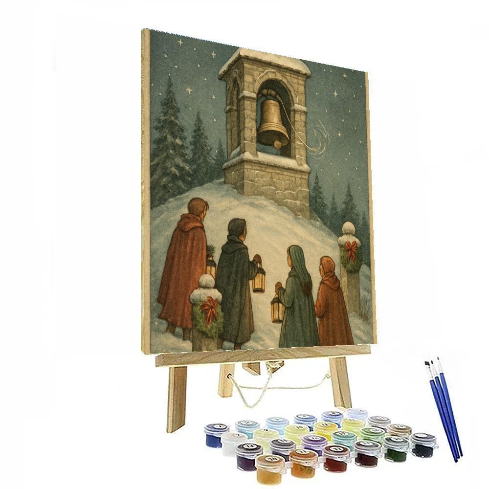 Bells On The Hill Paint by numbers art
