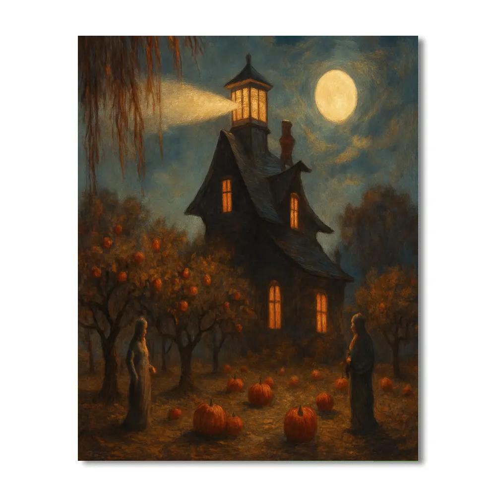 The Orchard Beacon House Paint by numbers kits