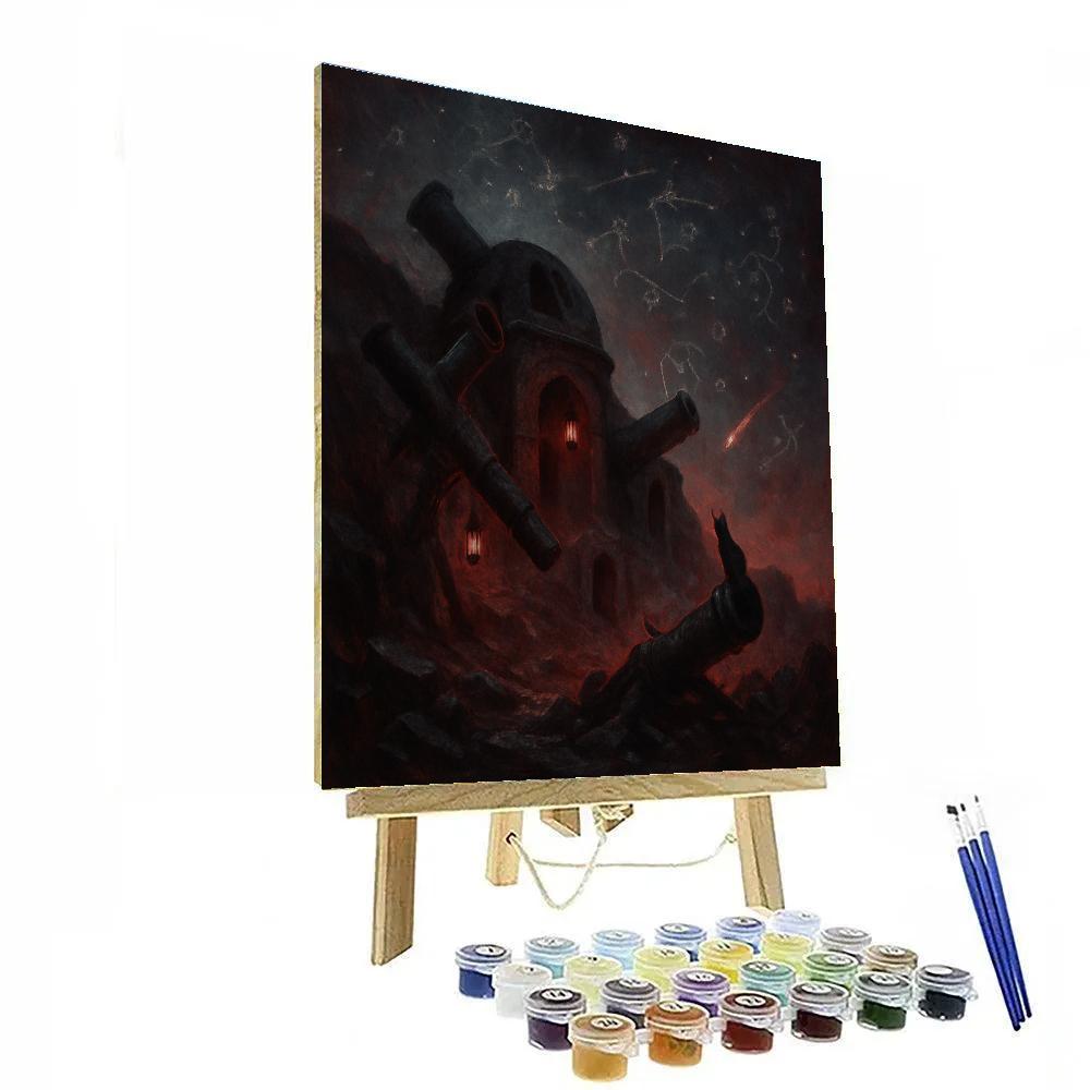 The Hollow Keep Observatory Painting by numbers kit