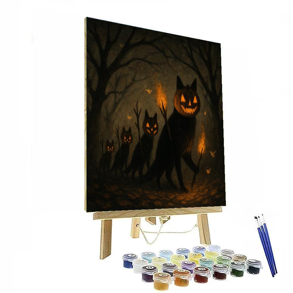 The Sable Thicket Parade Numbered painting kits