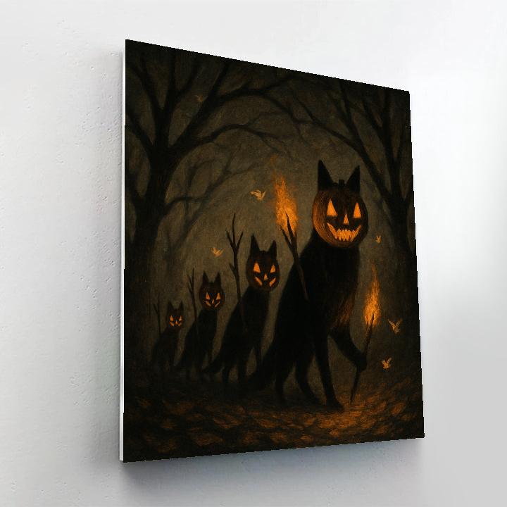 The Sable Thicket Parade Numbered painting kits