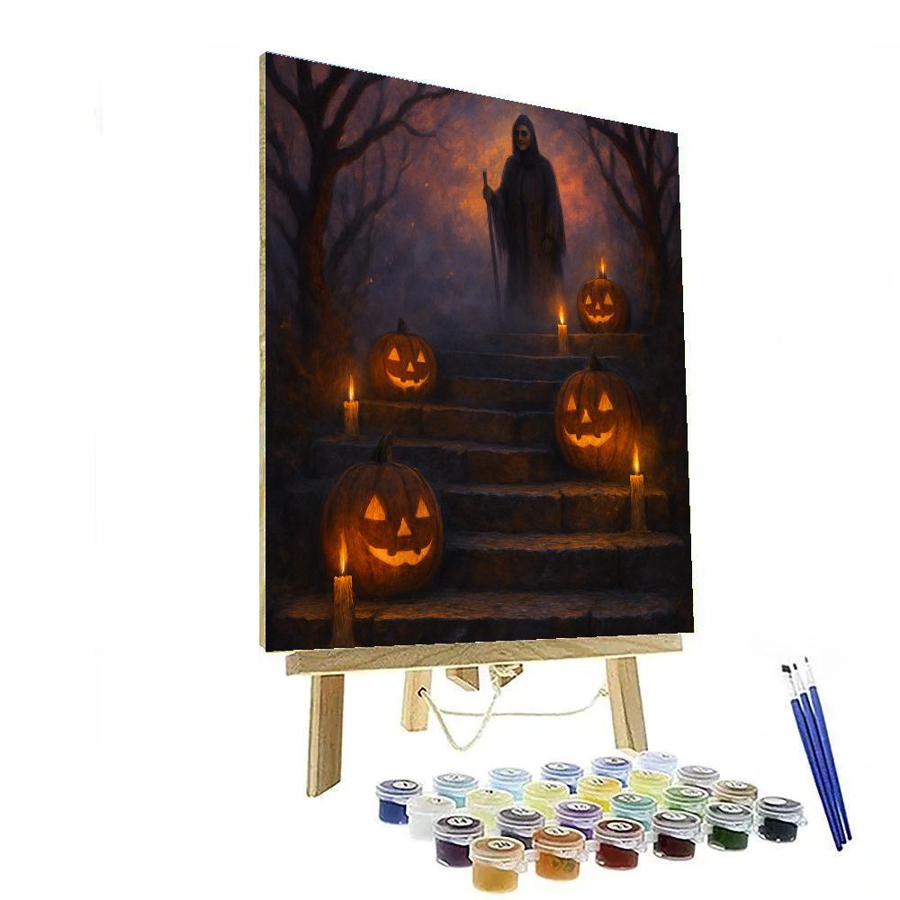 Lanternbound Steps Painting by numbers kit