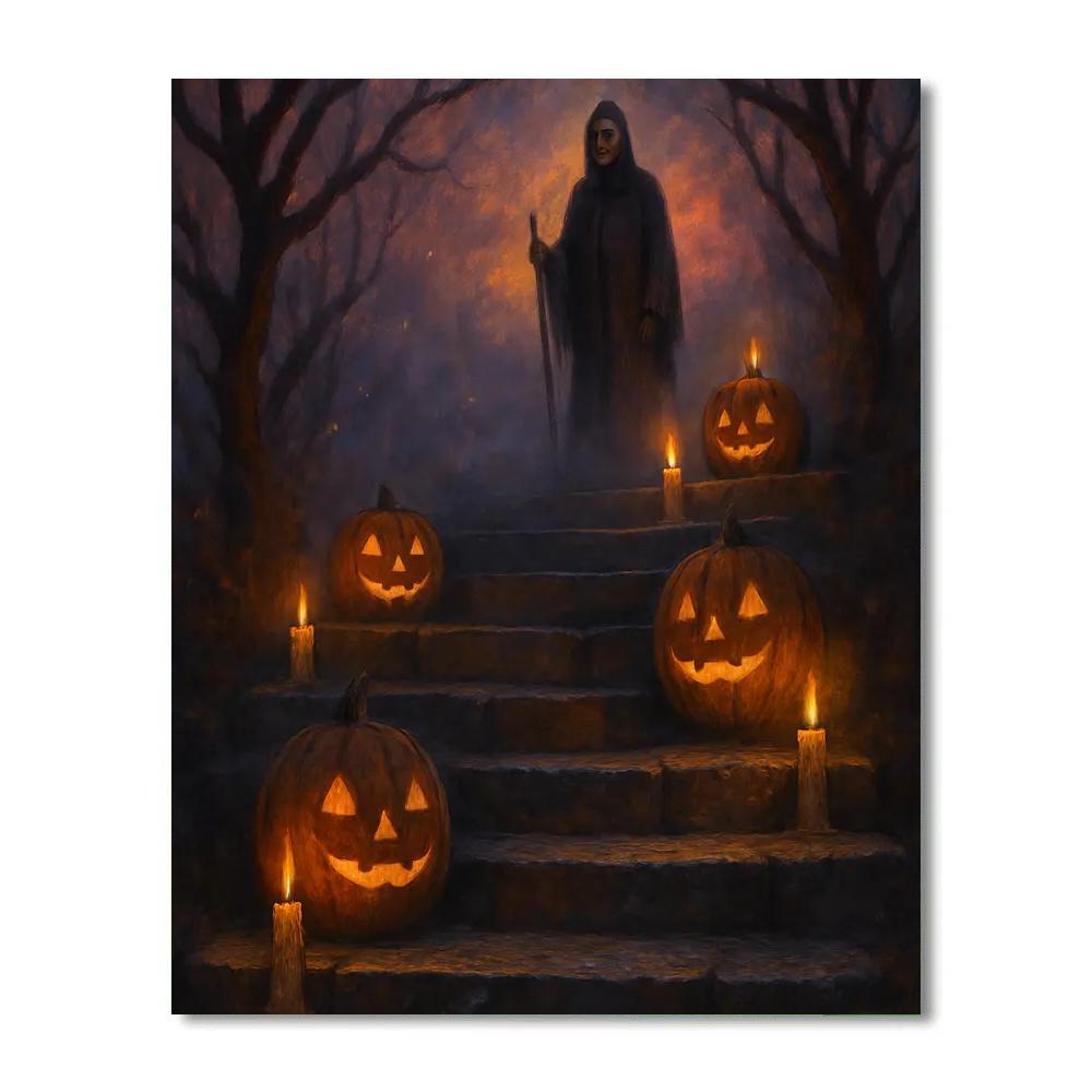 Lanternbound Steps Painting by numbers kit
