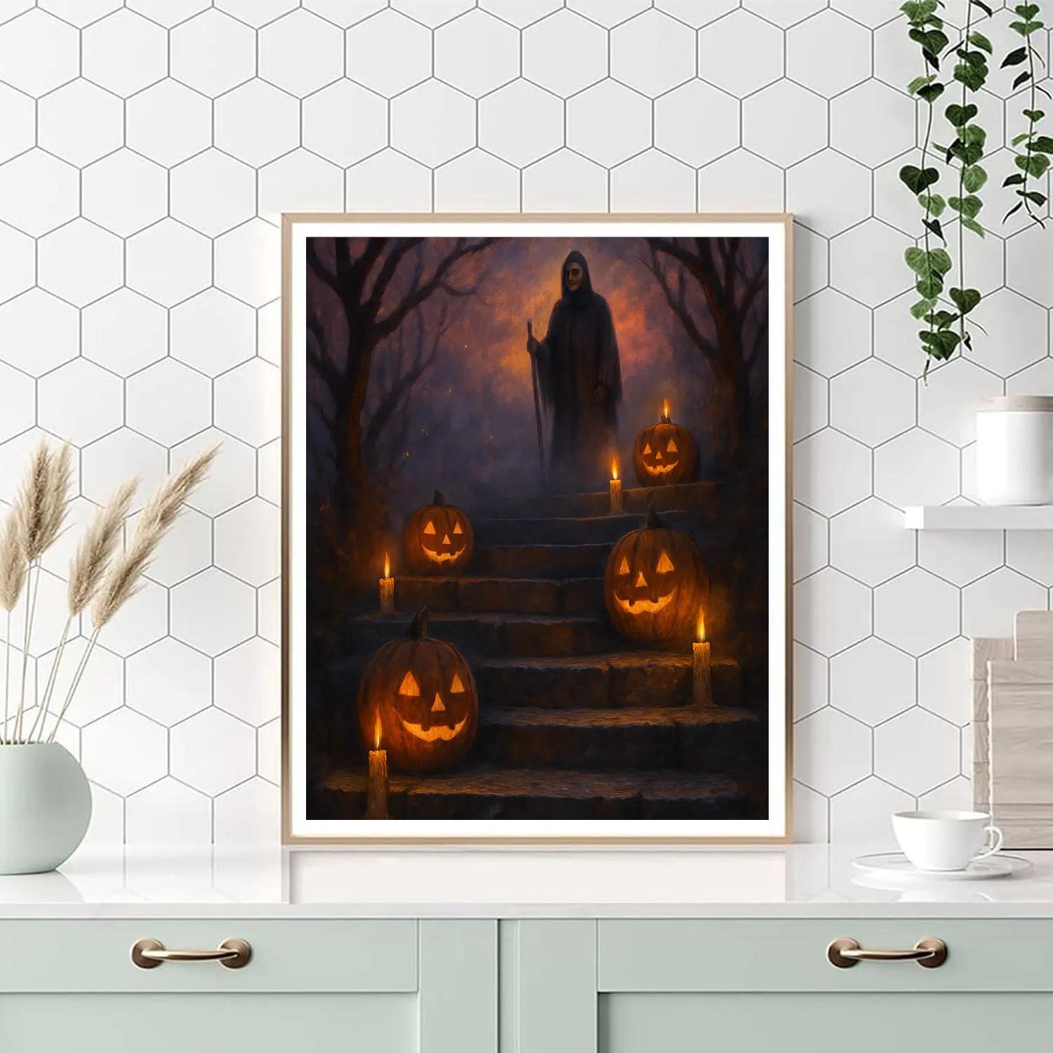 Lanternbound Steps Painting by numbers kit
