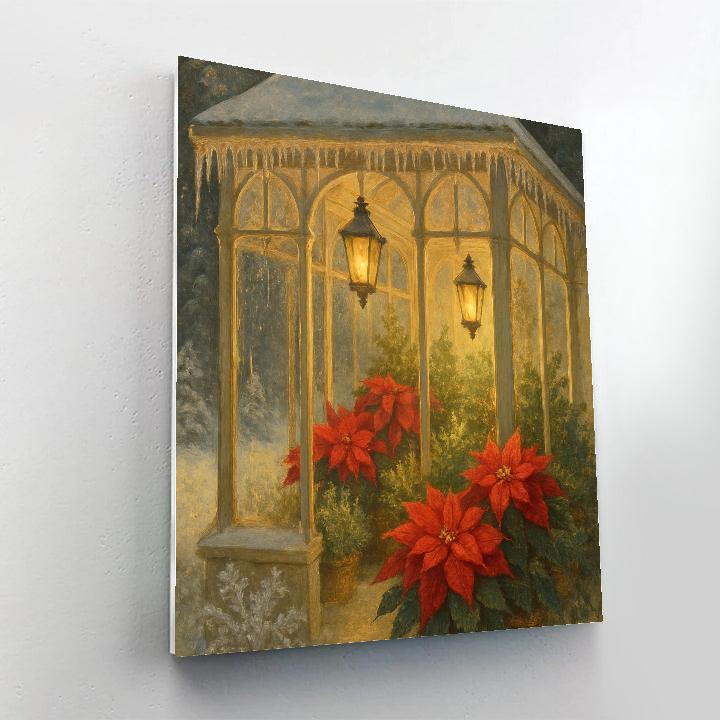 Icicle Lantern Conservatory DIY paint by numbers