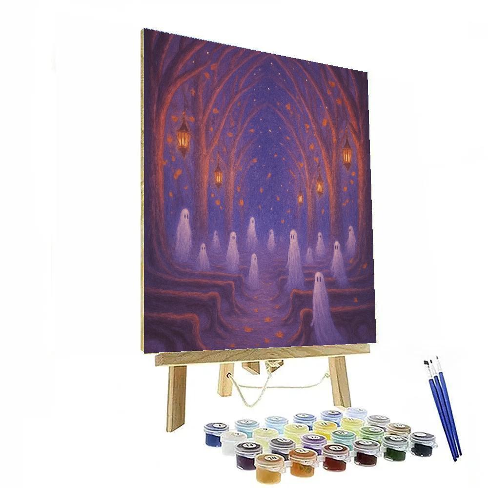 The Hollow Lantern Cathedral Number painting