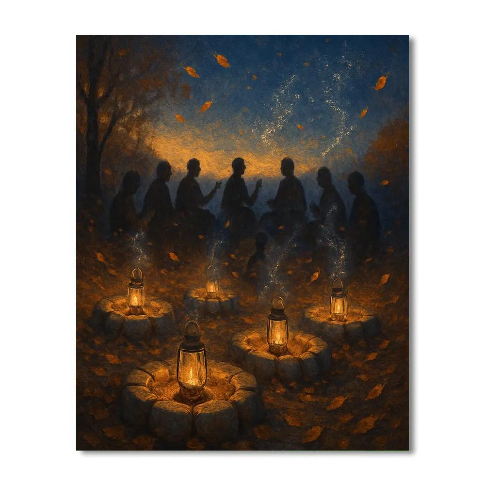 The Hearth Of Hollowridge Numbered painting kits