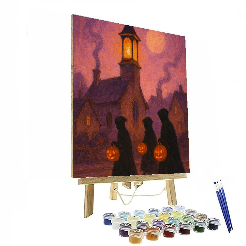 The Watchful Lantern Steeple painting number kit