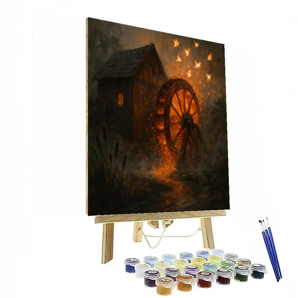 The Hollow Mill Of Sparks Numbered painting kits