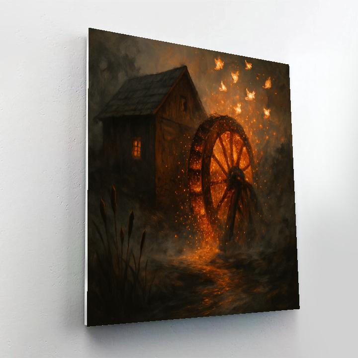 The Hollow Mill Of Sparks Numbered painting kits