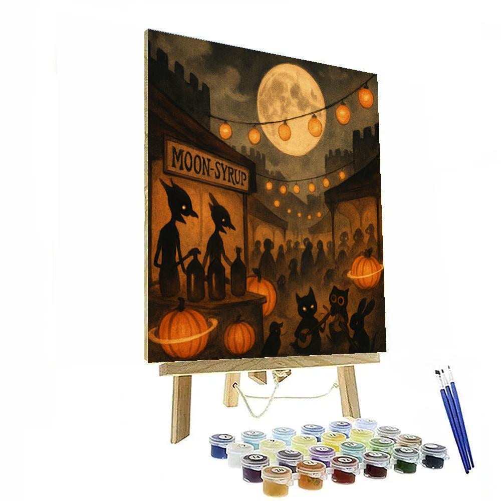 Cobblecourt Midnight Market paint by numbers